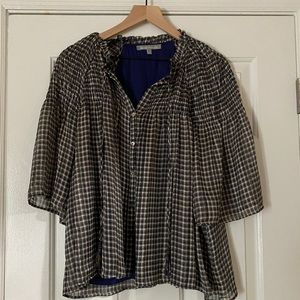 Anthropologie Daniel Rainn Boho Blouse